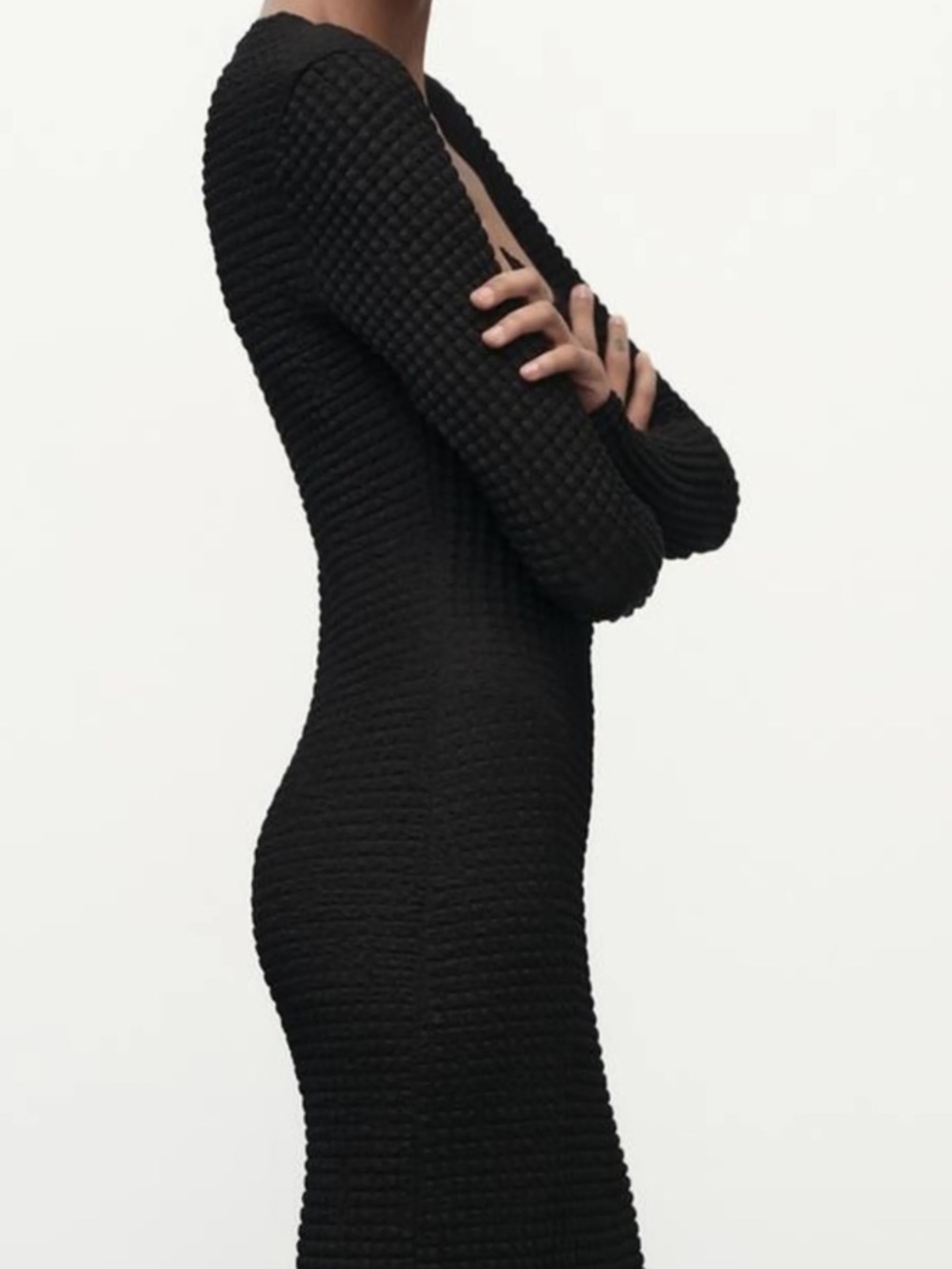 Zara Black Maxi Dress - Picture 2 of 3